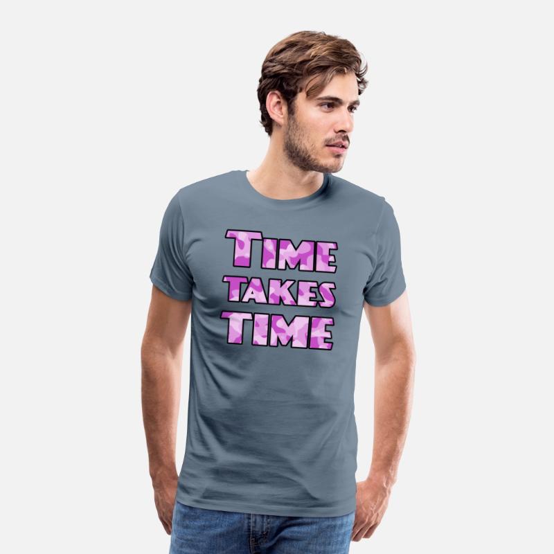 Time Takes Time purple camo