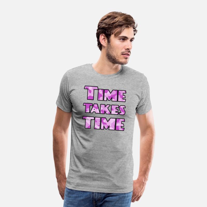 Time Takes Time purple camo