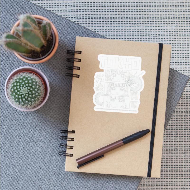 Tokyo-Inspired Manga Female Art Illustration