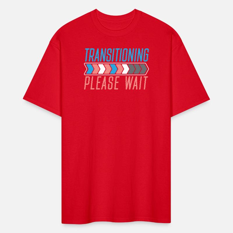 Transitioning Please Wait LGBTQ Pride Transgender