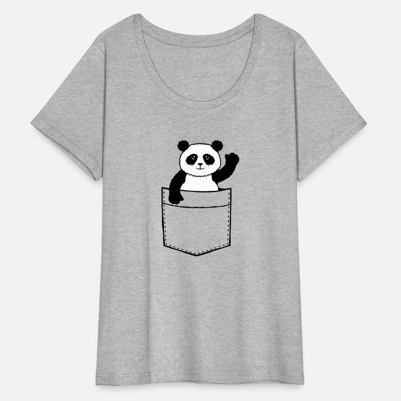 Travel Chest Bag Panda Bear Waving Friendly