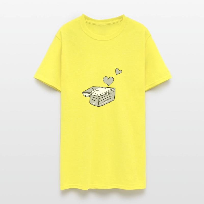 treasure chest symbol treasure hearts red