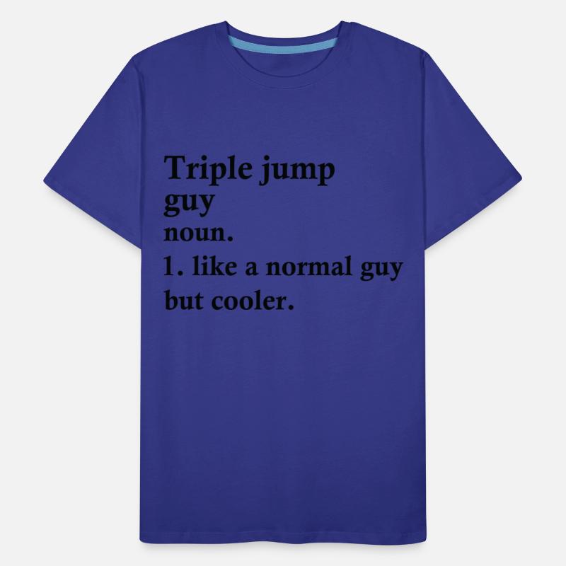 Triple Jump Guy Funny Athlete Definition