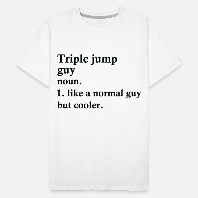 Triple Jump Guy Funny Athlete Definition