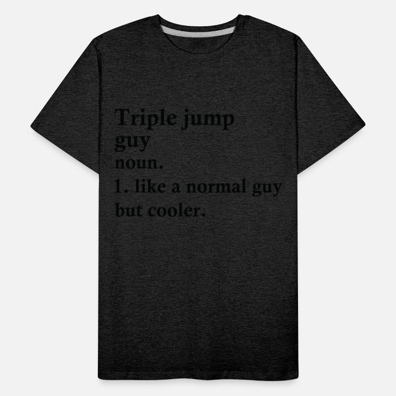 Triple Jump Guy Funny Athlete Definition