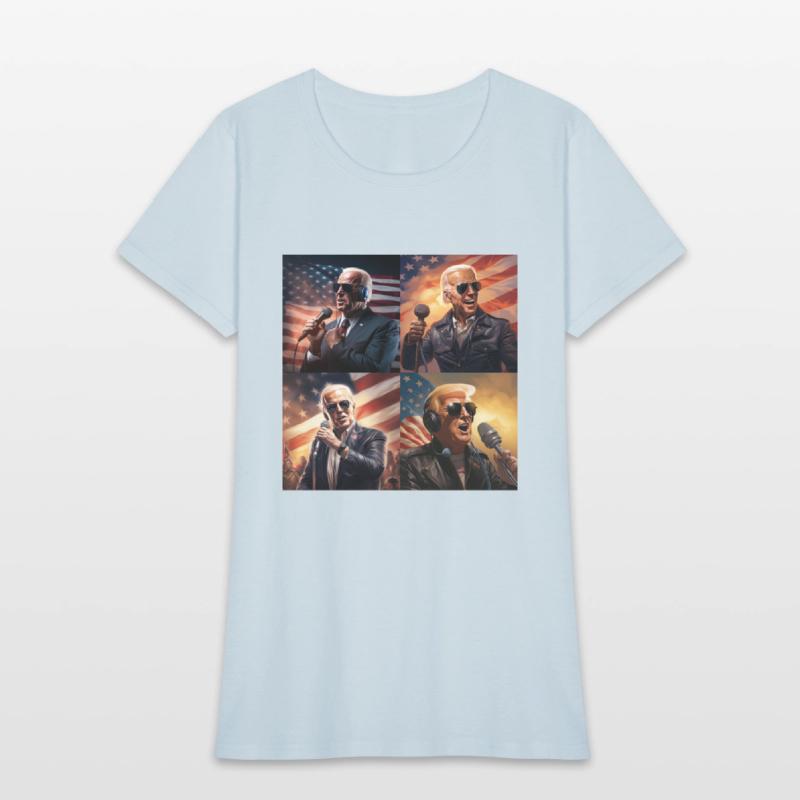 Trump and Biden T-Shirts Design