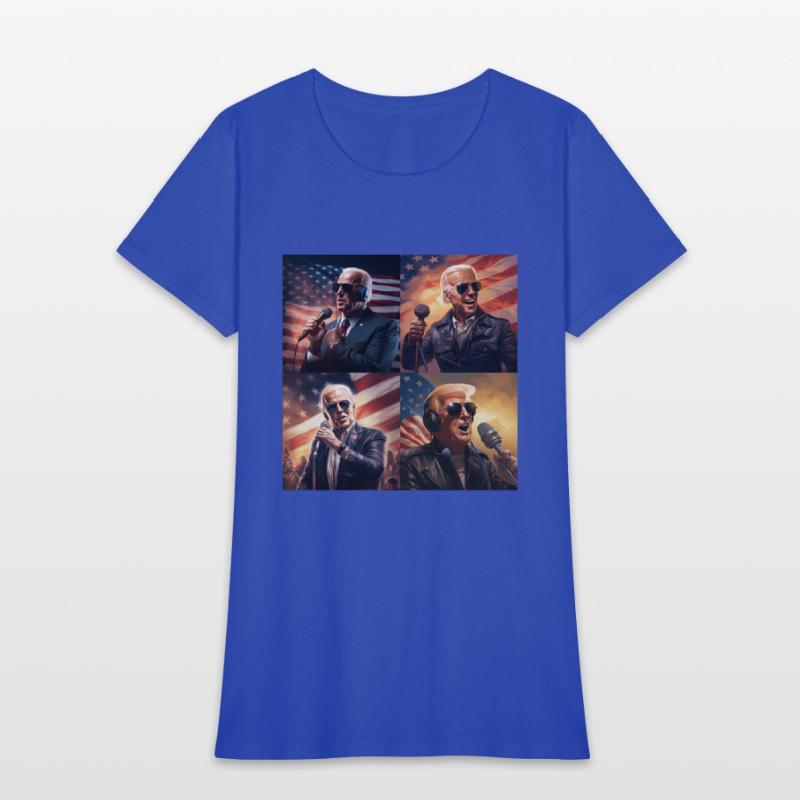 Trump and Biden T-Shirts Design