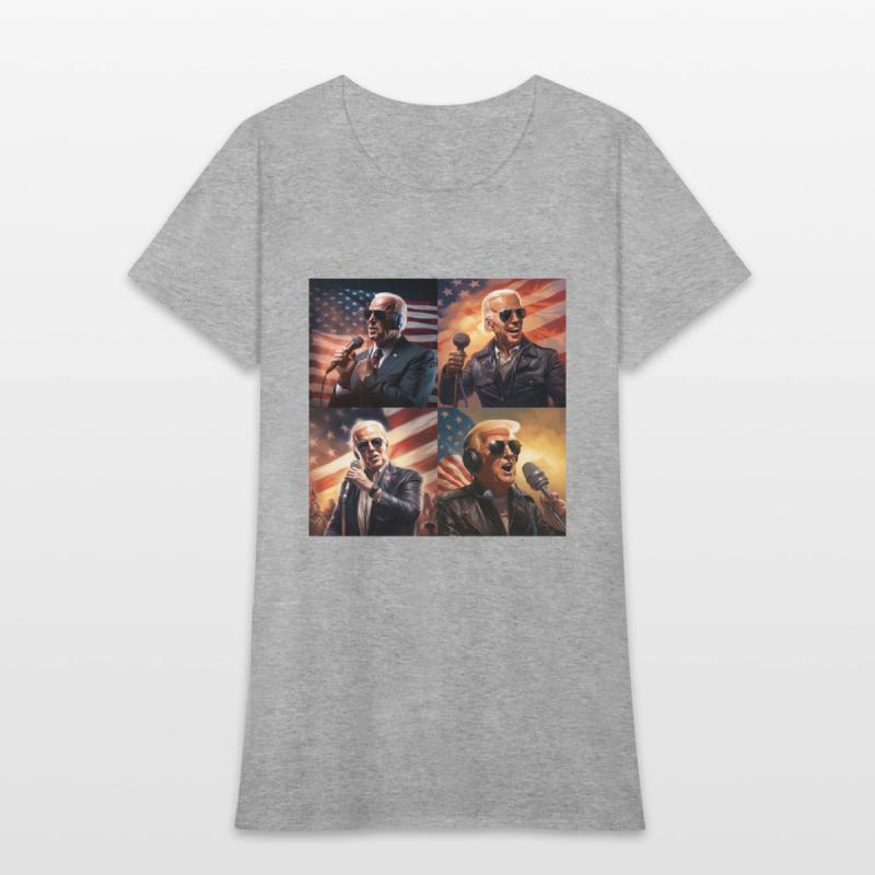 Trump and Biden T-Shirts Design