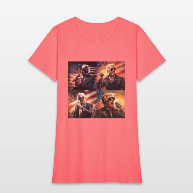 Trump and Biden T-Shirts Design