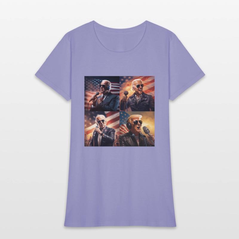 Trump and Biden T-Shirts Design