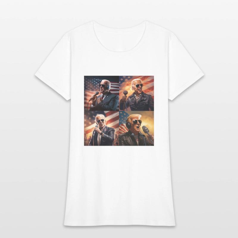 Trump and Biden T-Shirts Design