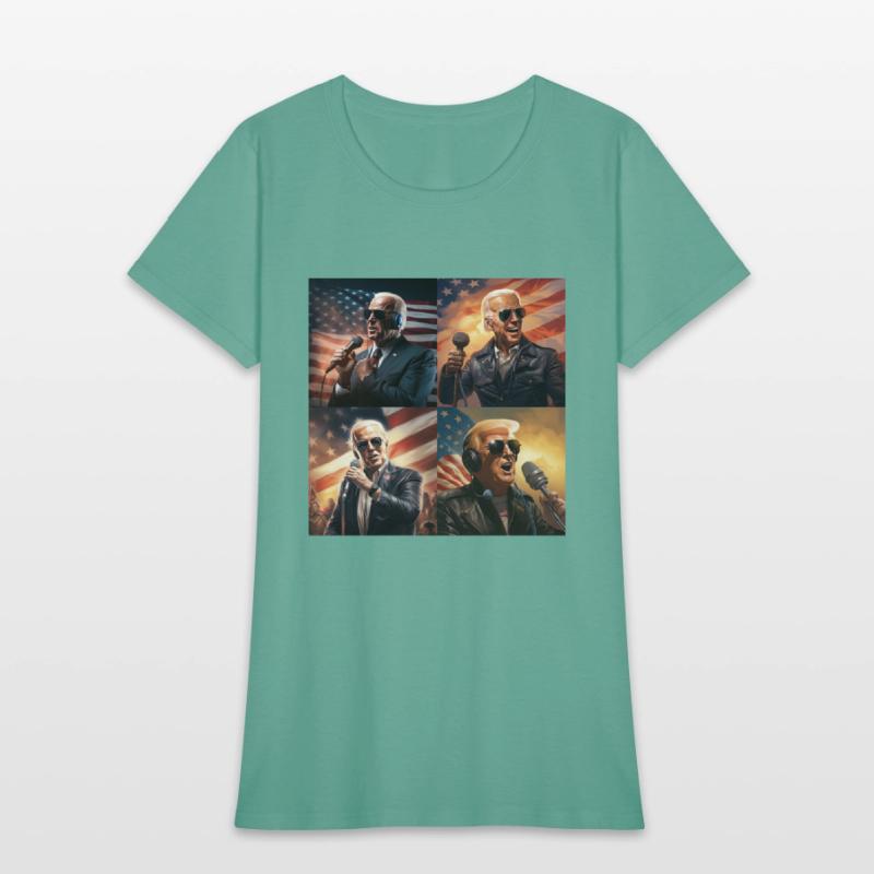 Trump and Biden T-Shirts Design