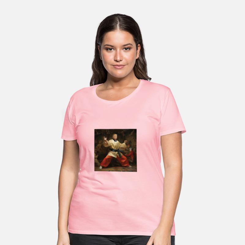 Trump as Shaolin monk - Tshirt Design