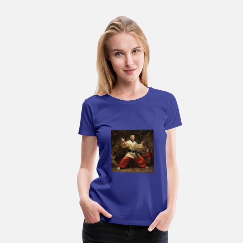Trump as Shaolin monk - Tshirt Design