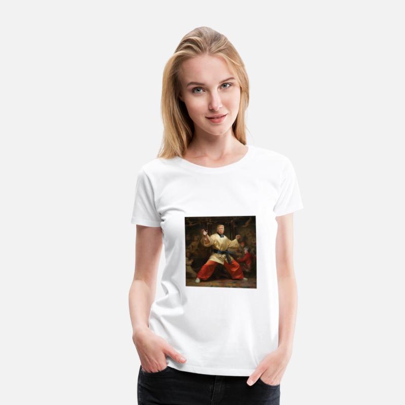 Trump as Shaolin monk - Tshirt Design