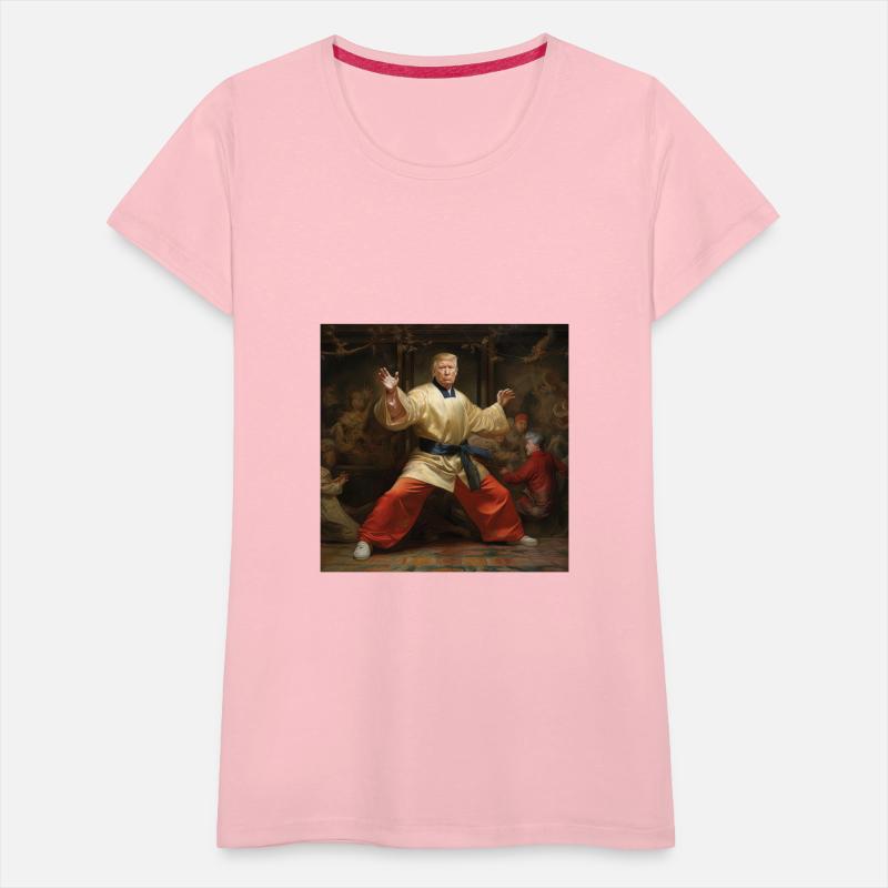 Trump as Shaolin monk - Tshirt Design