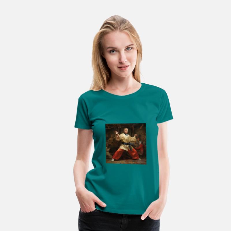 Trump as Shaolin monk - Tshirt Design