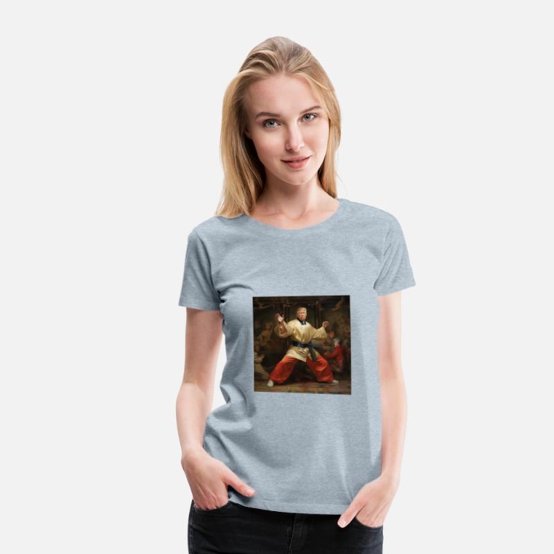 Trump as Shaolin monk - Tshirt Design