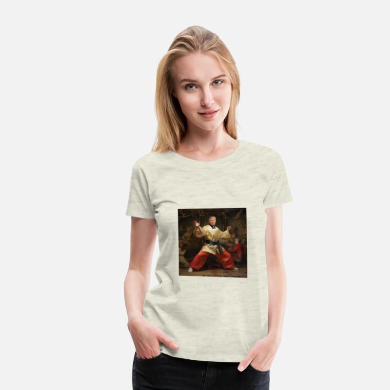 Trump as Shaolin monk - Tshirt Design