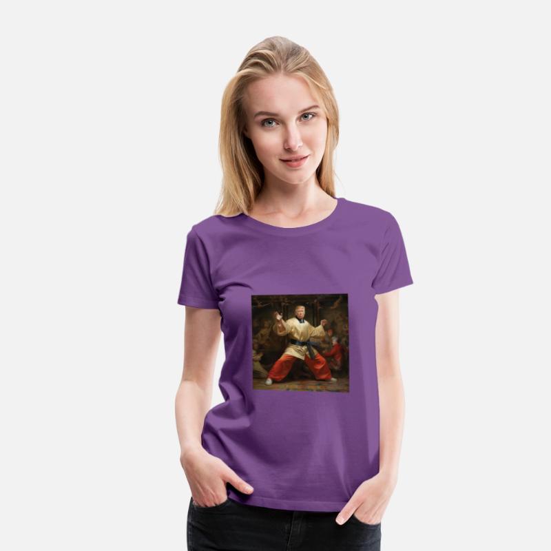 Trump as Shaolin monk - Tshirt Design