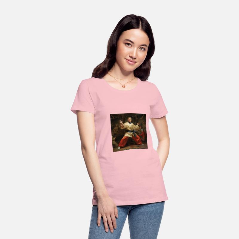 Trump as Shaolin monk - Tshirt Design