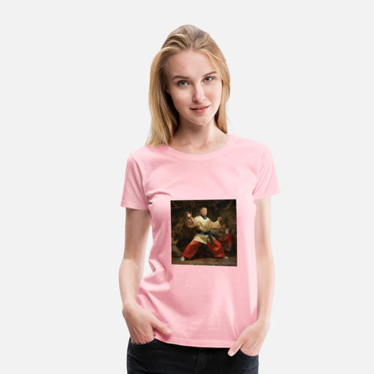 Trump as Shaolin monk - Tshirt Design