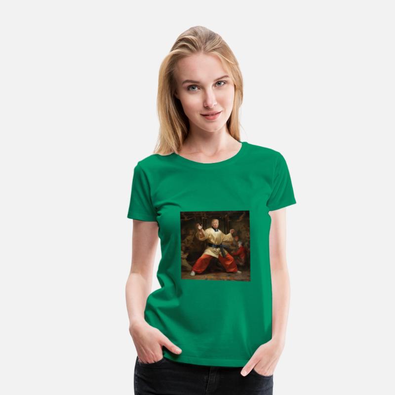 Trump as Shaolin monk - Tshirt Design