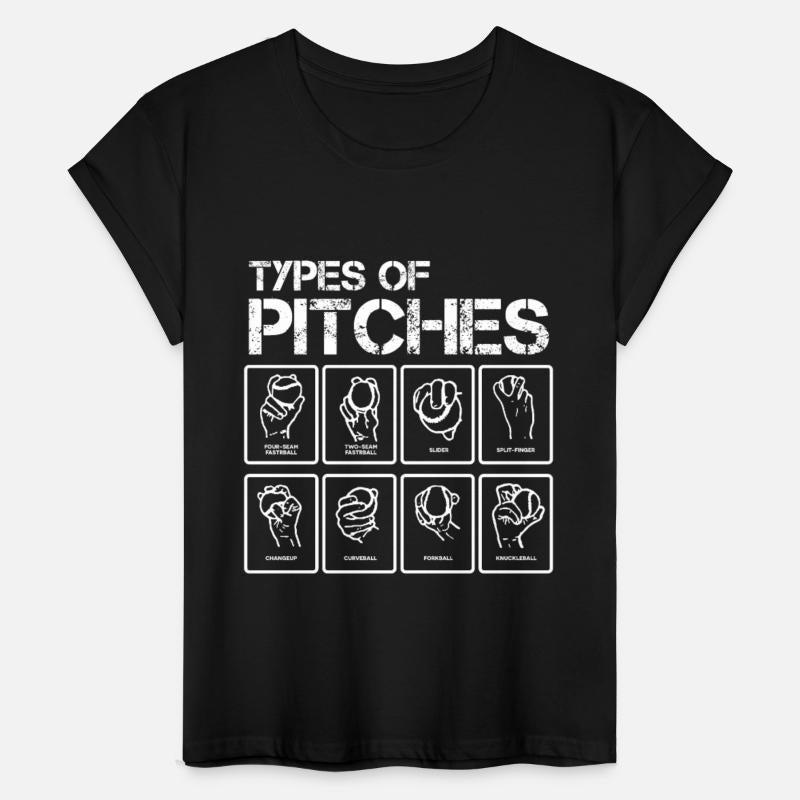 Types Of Pitches Softball Baseball Team Sportman
