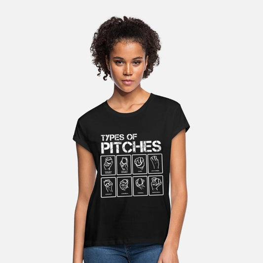 Types Of Pitches Softball Baseball Team Sportman