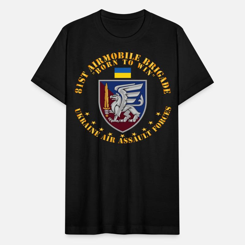 Ukraine 81st Airmobile Brigade Born to Win X 300