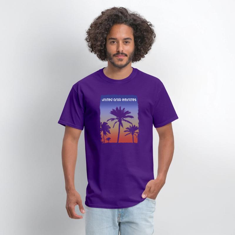 United Arab Emirates Sunset Vacation Souvenir