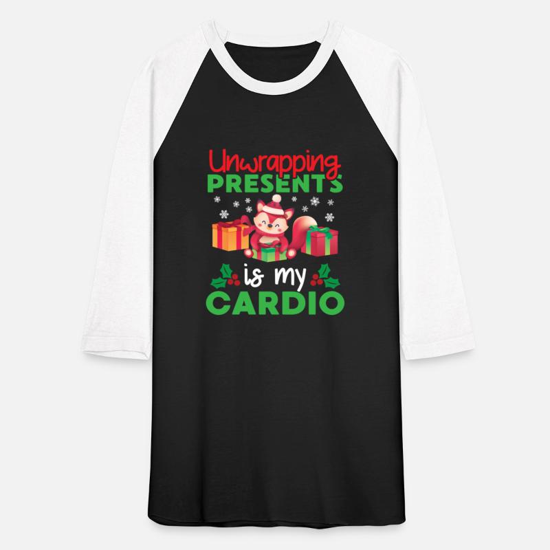 Unwrapping My Cardio Funny Christmas Fitness