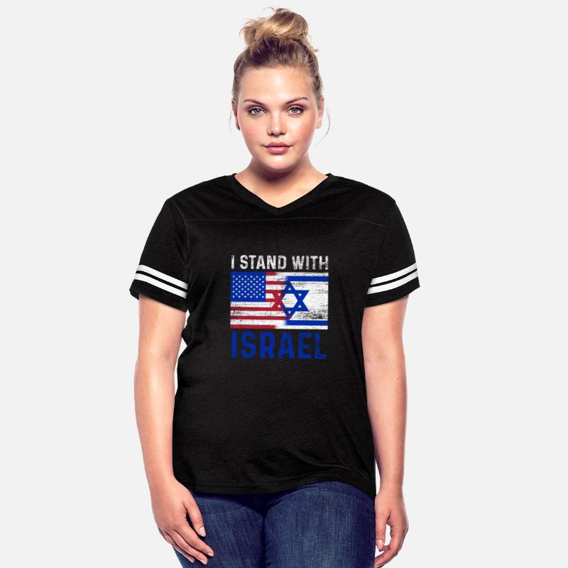 Us Flag I Stand With Israel