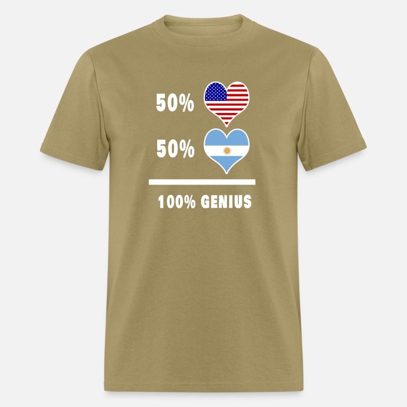 USA and Argentina genius flags design