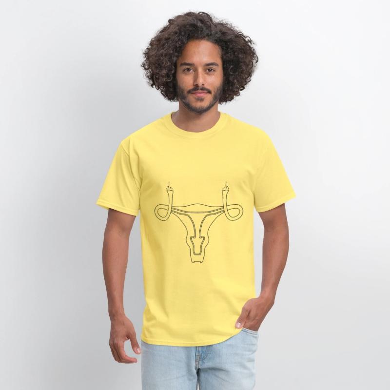 Uterus Middle Finger Female Empowerment Pro Choice