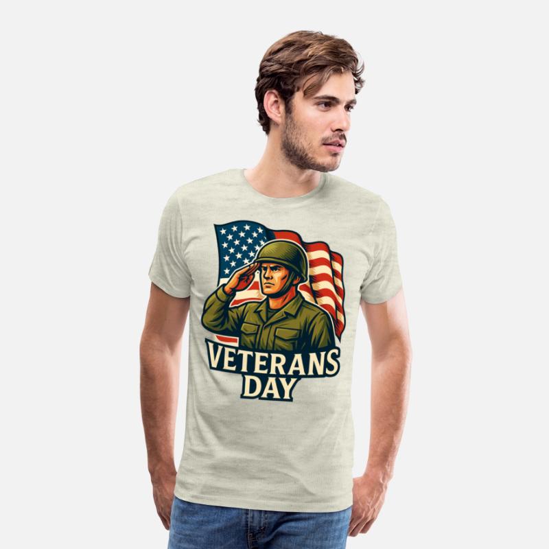Veterans Day Tribute T-Shirt Design
