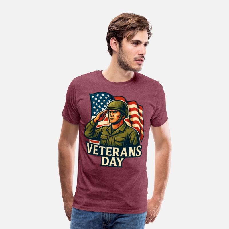 Veterans Day Tribute T-Shirt Design