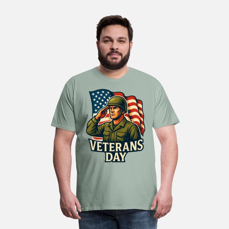 Veterans Day Tribute T-Shirt Design