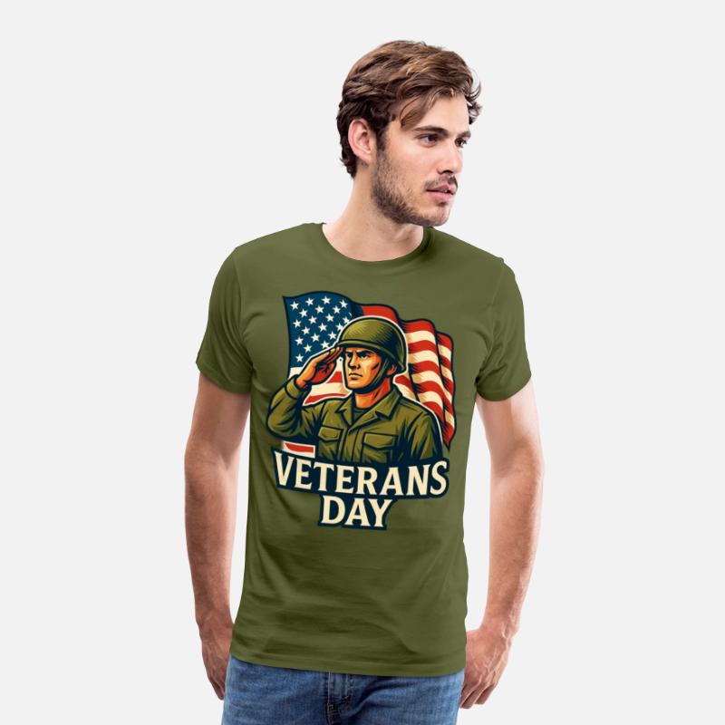 Veterans Day Tribute T-Shirt Design