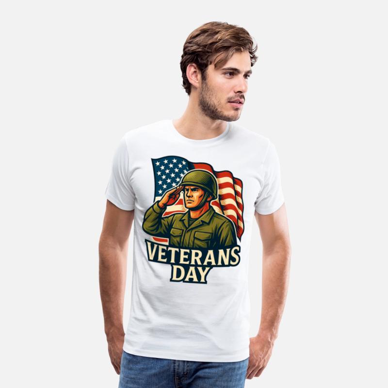 Veterans Day Tribute T-Shirt Design