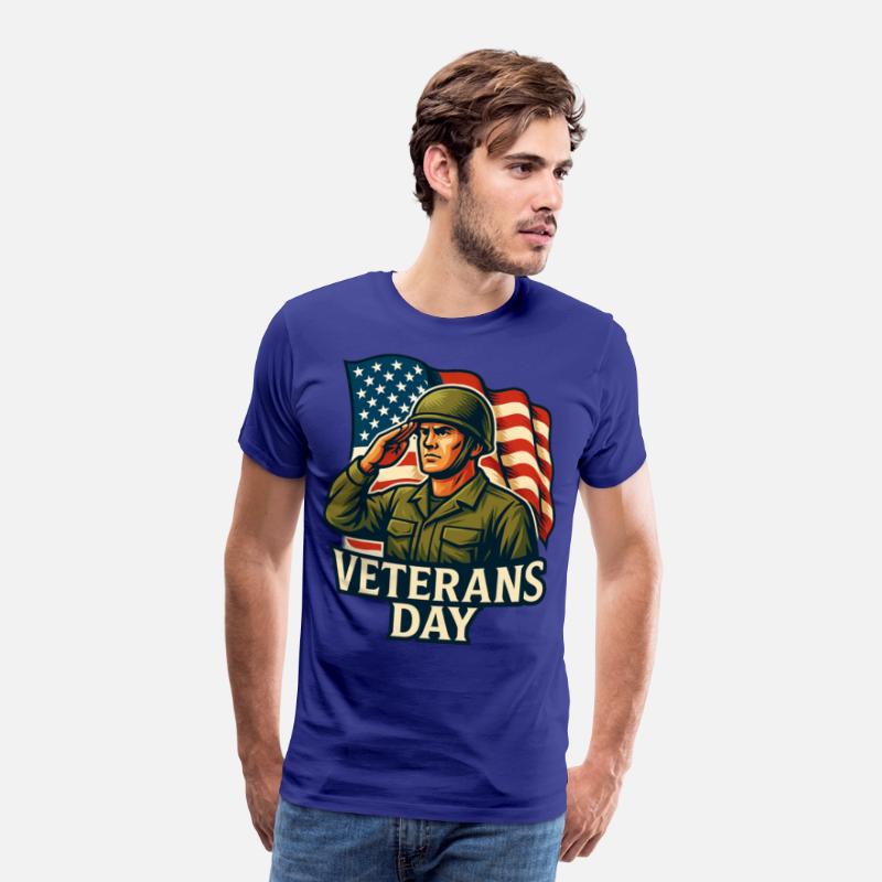 Veterans Day Tribute T-Shirt Design
