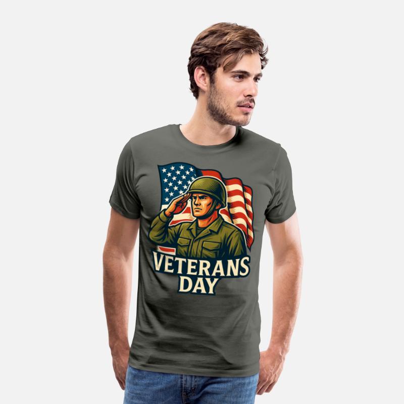 Veterans Day Tribute T-Shirt Design