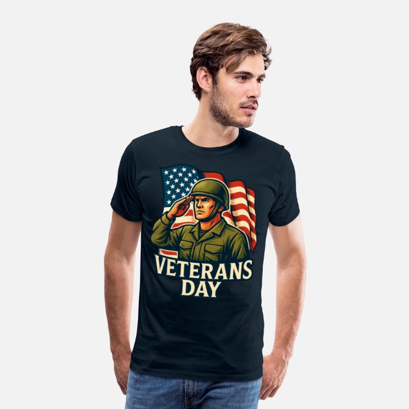 Veterans Day Tribute T-Shirt Design