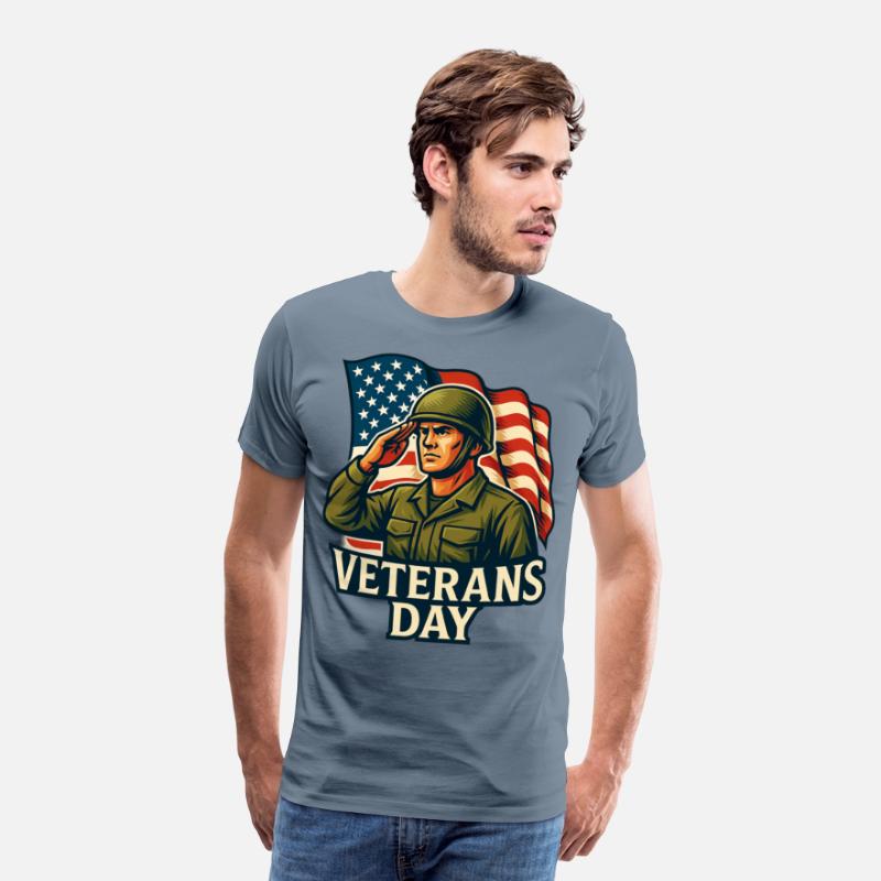 Veterans Day Tribute T-Shirt Design