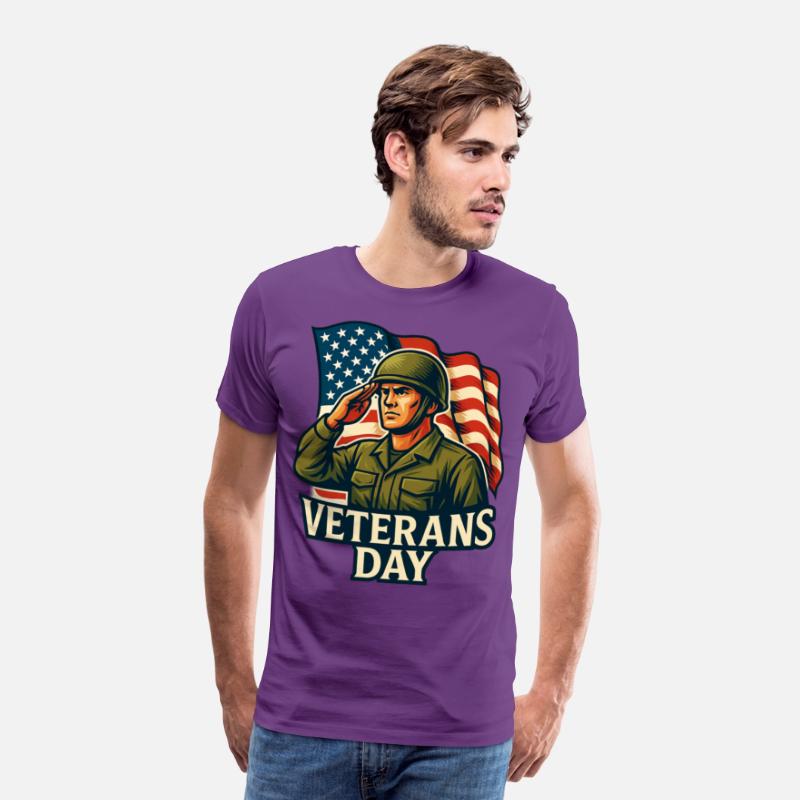 Veterans Day Tribute T-Shirt Design
