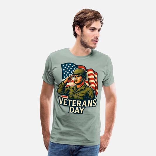Veterans Day Tribute T-Shirt Design