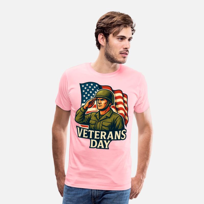 Veterans Day Tribute T-Shirt Design