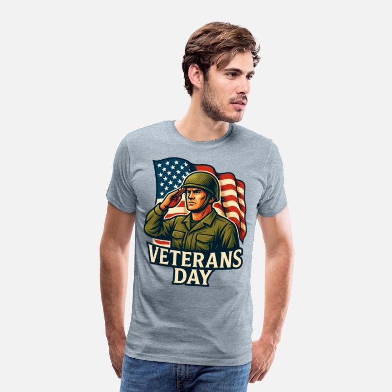 Veterans Day Tribute T-Shirt Design