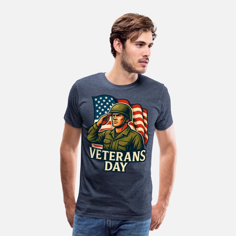 Veterans Day Tribute T-Shirt Design