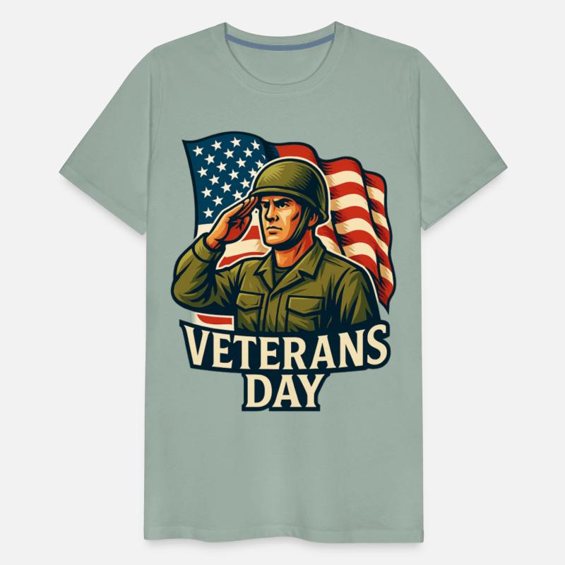 Veterans Day Tribute T-Shirt Design